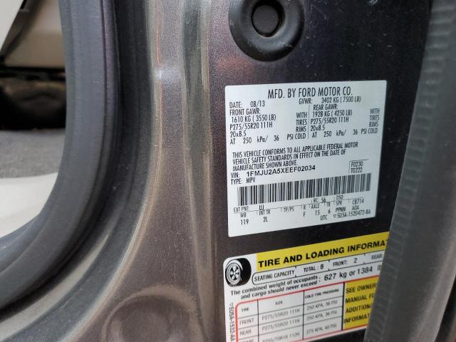Photo 14 from auction – 2014 FORD EXPEDITION with VIN 1FMJU2A5XEEF02034