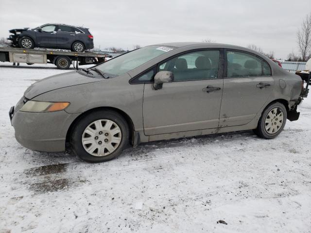 Photo 1 from auction – 2007 HONDA CIVIC DX with VIN 2HGFA16317H033109