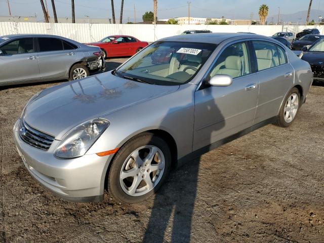 INFINITI G35 2003 with VIN JNKCV51E13M329775 - Photo from auction
