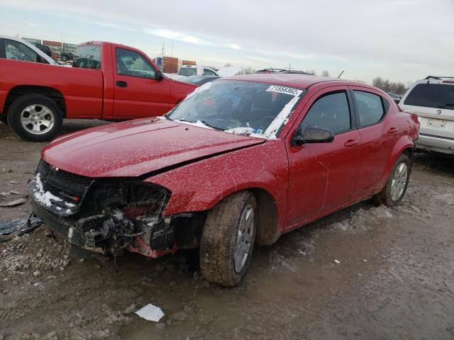 DODGE AVENGER SE 2013 with VIN 1C3CDZAB8DN530171 - Photo from auction