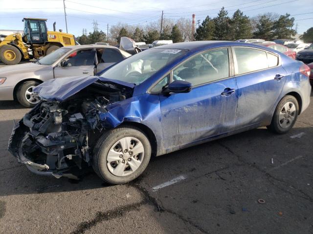 KIA FORTE LX 2017 with VIN 3KPFK4A71HE020025 - Photo from auction