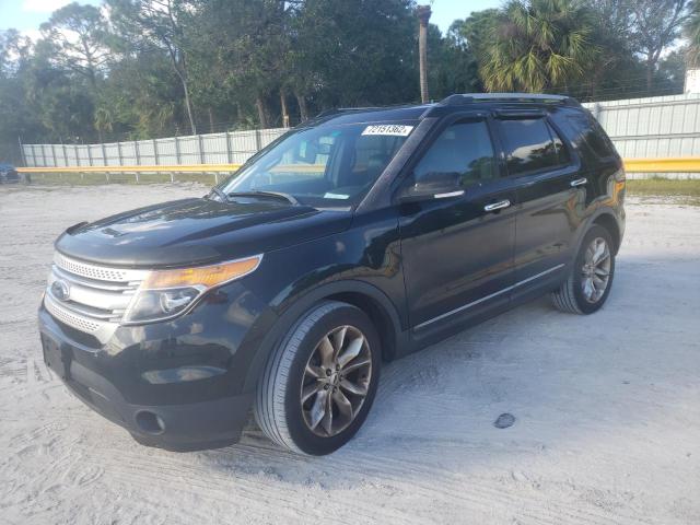 FORD EXPLORER X 2014 with VIN 1FM5K7D83EGA73298 - Photo from auction