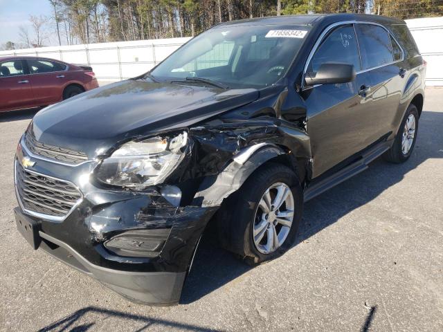 Photo 1 from auction – 2017 CHEVROLET EQUINOX LS with VIN 2GNALBEK4H1573329