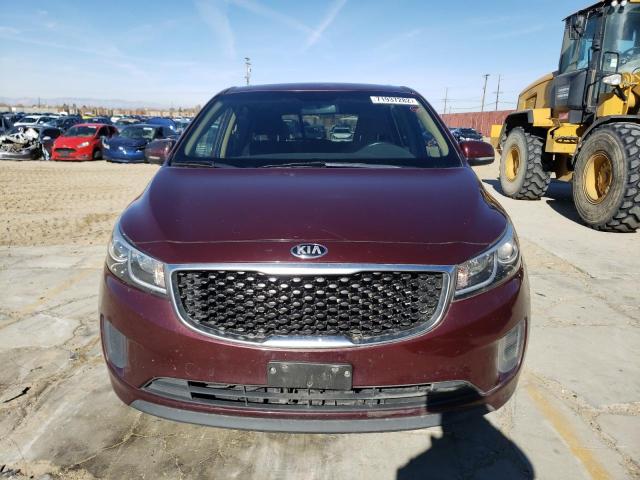 Photo 5 from auction – 2015 KIA SEDONA LX with VIN KNDMB5C13F6029902