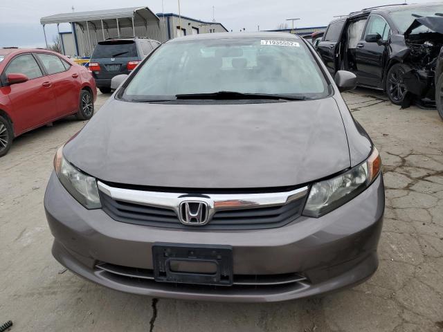 Photo 5 from auction – 2012 HONDA CIVIC LX with VIN 2HGFB2F59CH603050