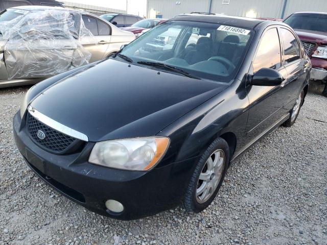 KIA SPECTRA LX 2005 with VIN KNAFE121055135963 - Photo from auction