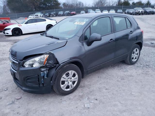 CHEVROLET TRAX LS 2016 مع رقم تعريف المركبة 3GNCJKSB8GL159244 - صورة من المزاد