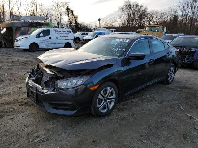 HONDA CIVIC LX 2016 with VIN 19XFC2F58GE078835 - Photo from auction