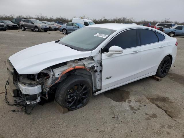 FORD FUSION SE 2017 with VIN 3FA6P0PU0HR105489 - Photo from auction