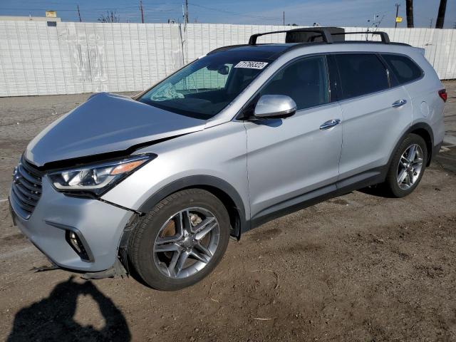 HYUNDAI SANTA FE S 2017 with VIN KM8SR4HF2HU204586 - Photo from auction