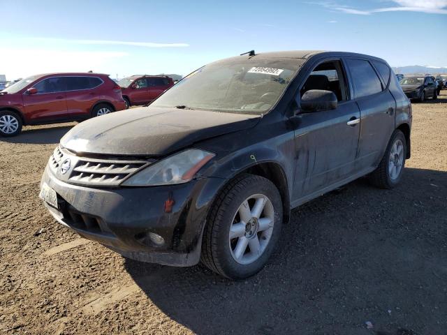 NISSAN MURANO SL 2003 with VIN JN8AZ08T83W114469 - Photo from auction
