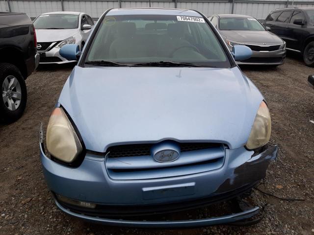 Photo 5 from auction – 2007 HYUNDAI ACCENT SE with VIN KMHCN36C87U014485