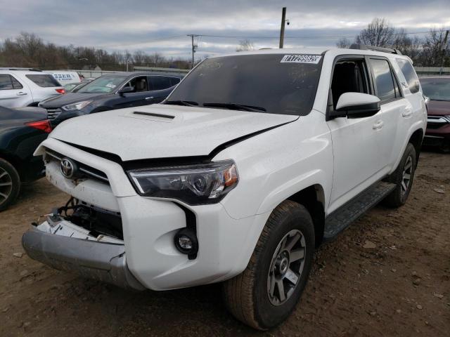 TOYOTA 4RUNNER SR 2021 with VIN JTEPU5JR1M5935948 - Photo from auction