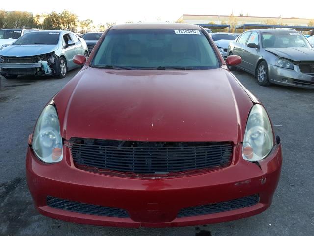 Photo 5 from auction – 2005 INFINITI G35 with VIN JNKCV51E45M211271