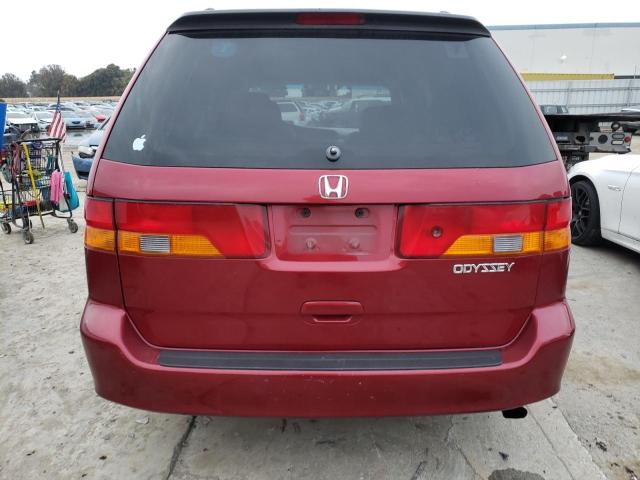 Photo 6 from auction – 2002 HONDA ODYSSEY EX with VIN 2HKRL18682H524628