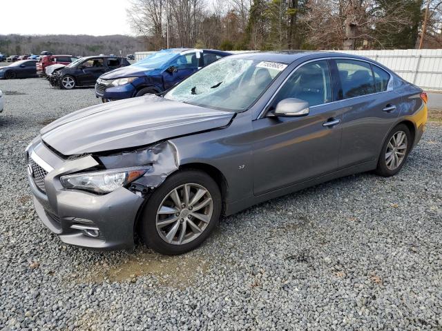 INFINITI Q50 BASE 2015 with VIN JN1BV7AP3FM357207 - Photo from auction