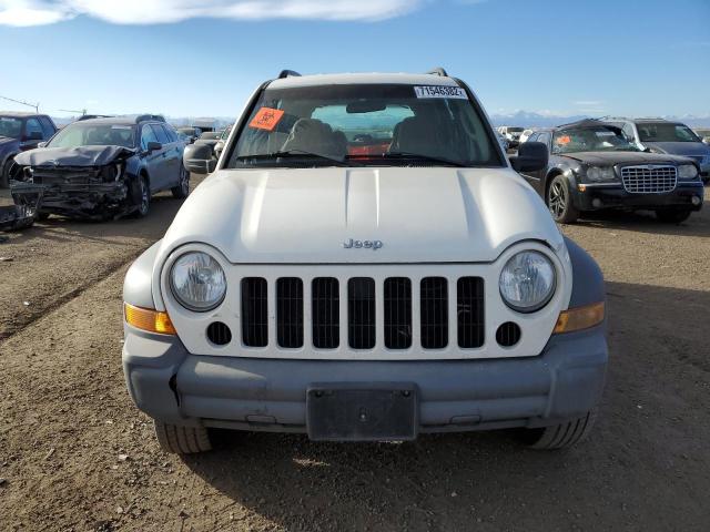 Photo 5 from auction – 2005 JEEP LIBERTY SP with VIN 1J4GL48K05W659682