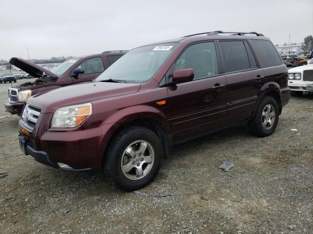 HONDA PILOT EX 2007 z numerem VIN 2HKYF18457H519136 - Zdjęcie z aukcji