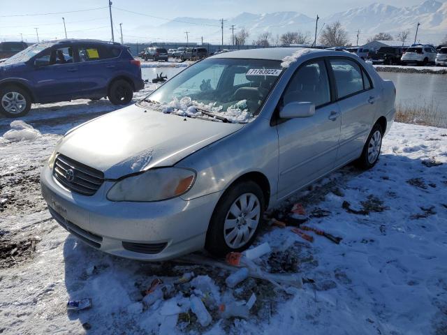 TOYOTA COROLLA 2003 with VIN JTDBR32E430048470 - Photo from auction