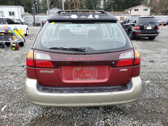 Photo 6 from auction – 2002 SUBARU LEGACY OUT with VIN 4S3BH665227637019