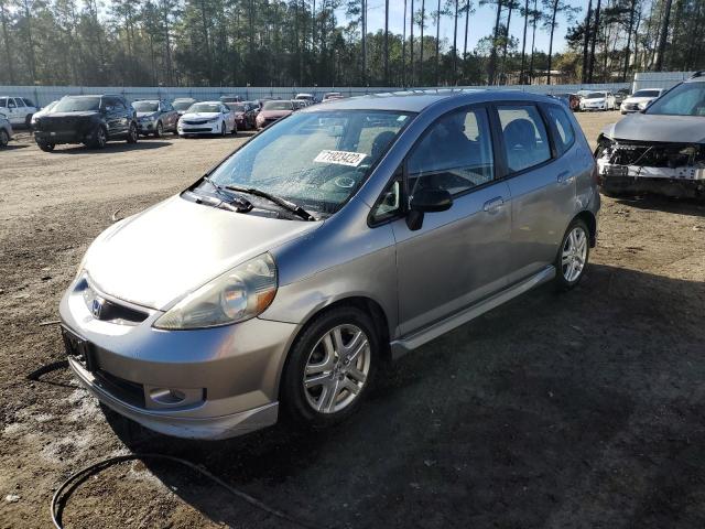 HONDA FIT S 2007 with VIN JHMGD38697S021164 - Photo from auction