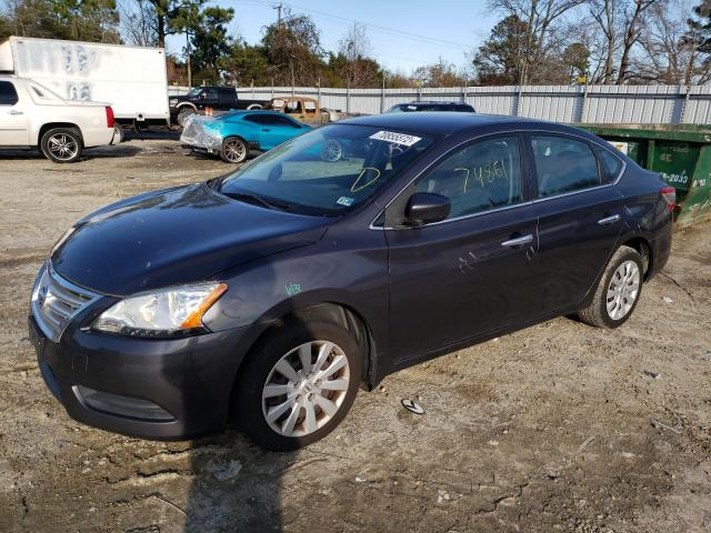 Photo 1 from auction – 2015 NISSAN SENTRA S with VIN 3N1AB7AP4FL667302