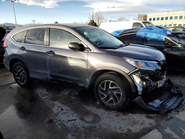 Photo 4 from auction – 2016 HONDA CR-V SE with VIN 5J6RM4H4XGL068965
