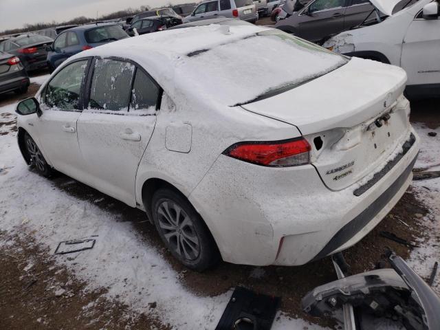 Photo 2 from auction – 2020 TOYOTA COROLLA LE with VIN JTDEBRBE2LJ013392