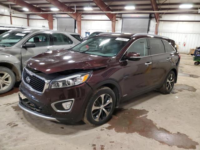 KIA SORENTO EX 2016 with VIN 5XYPHDA1XGG025711 - Photo from auction