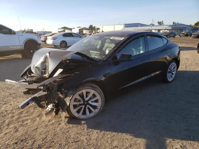 TESLA MODEL 3 2022 with VIN 5YJ3E1EA9NF185809 - Photo from auction