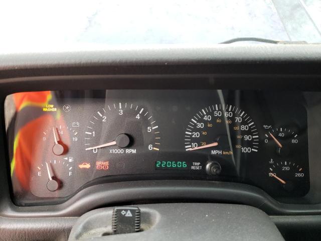 Photo 9 from auction – 2000 JEEP CHEROKEE S with VIN 1J4FF48S9YL126707