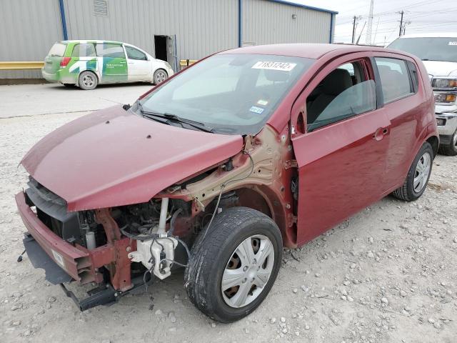 CHEVROLET SONIC LS 2013 with VIN 1G1JA6SH8D4235292 - Photo from auction