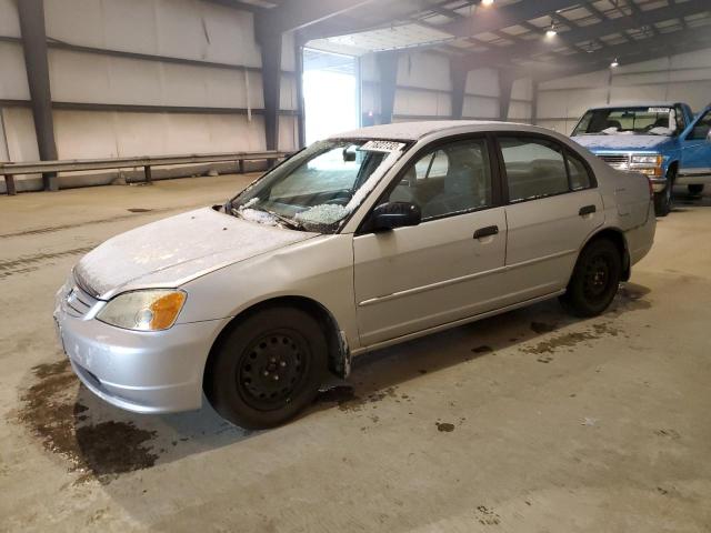 Photo 1 from auction – 2001 HONDA CIVIC LX with VIN 2HGES16541H599511