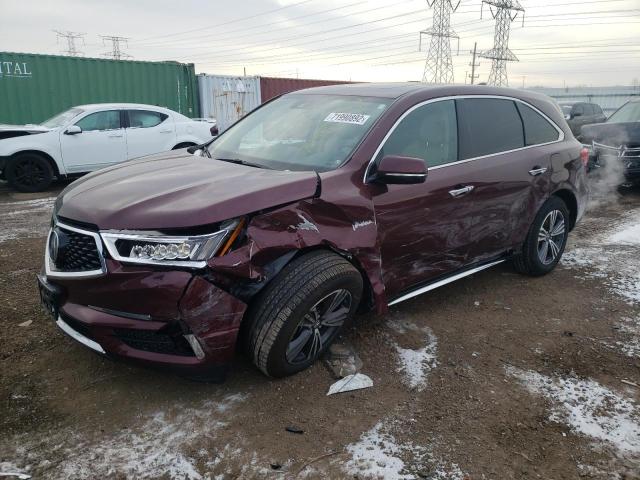 Photo 1 from auction – 2018 ACURA MDX with VIN 5J8YD4H31JL019901