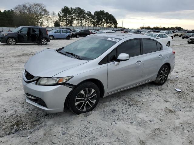HONDA CIVIC EX 2013 with VIN 19XFB2F85DE063671 - Photo from auction