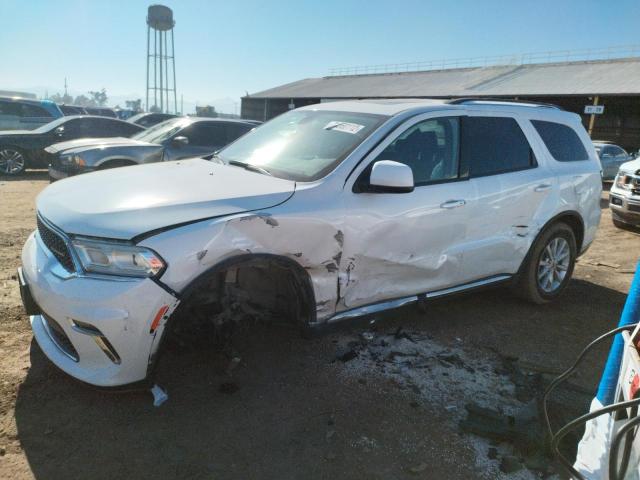 DODGE DURANGO SX 2021 with VIN 1C4RDJAG0MC643871 - Photo from auction