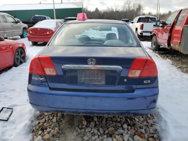 Photo 6 from auction – 2001 HONDA CIVIC with VIN 2HGES267X1H550224