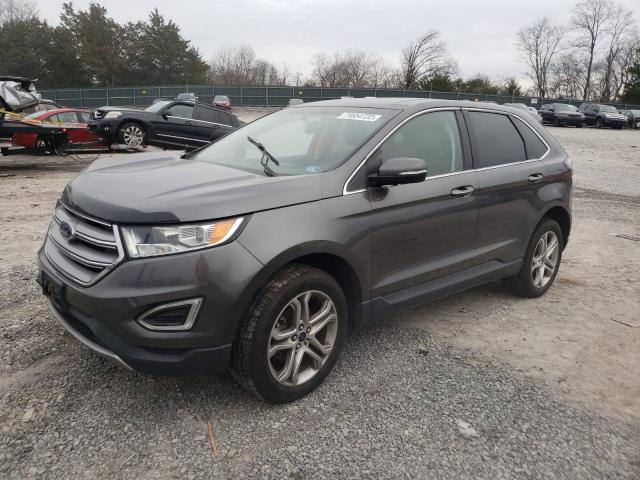 FORD EDGE TITAN 2017 with VIN 2FMPK3K95HBB15043 - Photo from auction