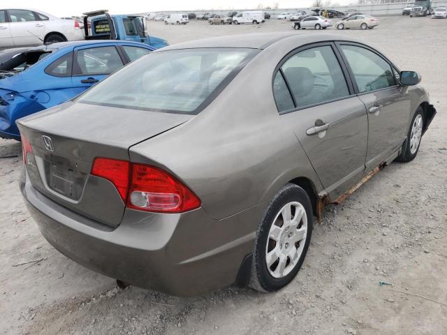 Photo 3 from auction – 2008 HONDA CIVIC LX with VIN 2HGFA16568H320299
