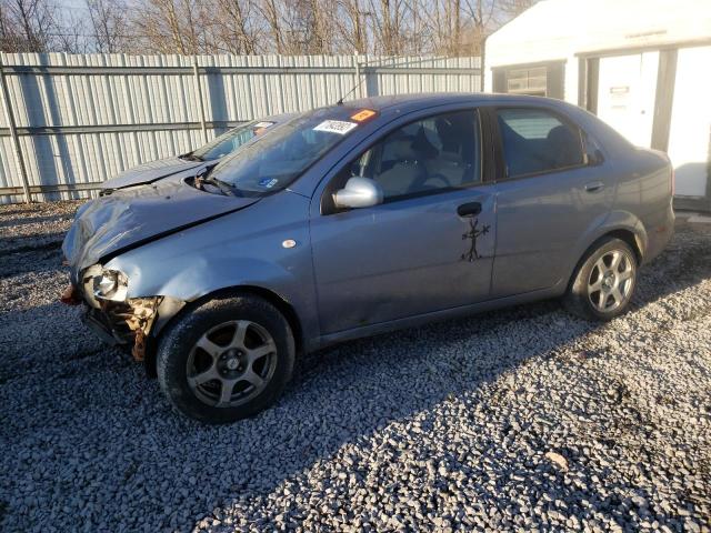 CHEVROLET AVEO BASE 2006 with VIN KL1TD56656B623645 - Photo from auction