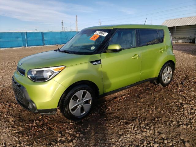 KIA SOUL 2015 with VIN KNDJN2A28F7766172 - Photo from auction