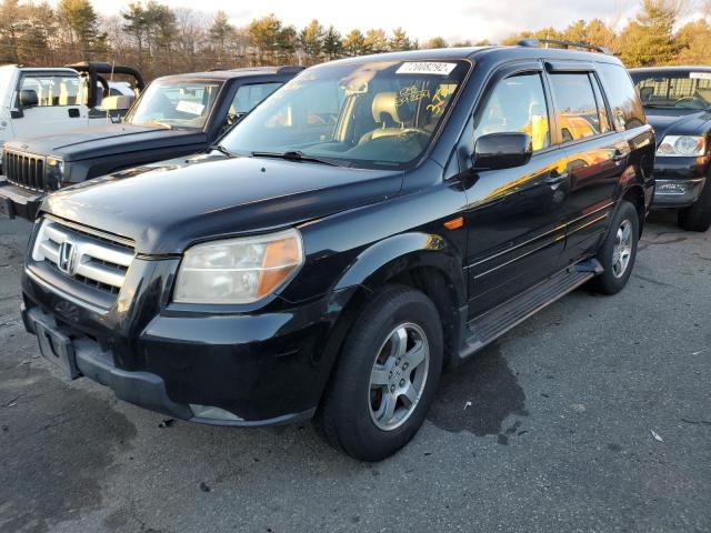 HONDA PILOT EXL 2008 with VIN 5FNYF18528B007875 - Photo from auction