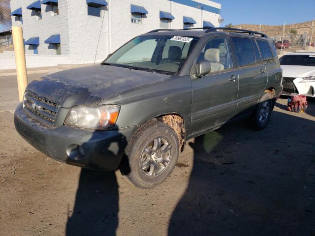TOYOTA HIGHLANDER 2007 with VIN JTEEP21A370215124 - Photo from auction