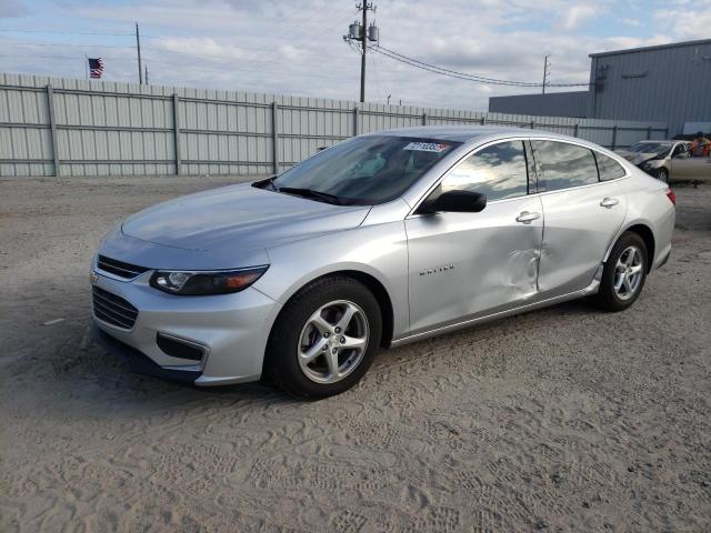 CHEVROLET MALIBU LS 2018 with VIN 1G1ZB5ST3JF157101 - Photo from auction
