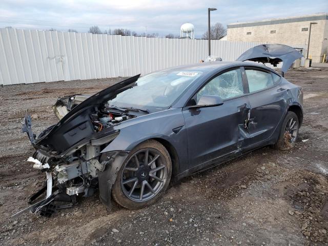 TESLA MODEL 3 2022 with VIN 5YJ3E1EB1NF229715 - Photo from auction