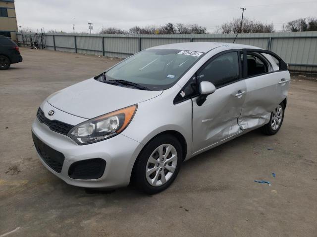 KIA RIO LX 2013 with VIN KNADM5A35D6225591 - Photo from auction