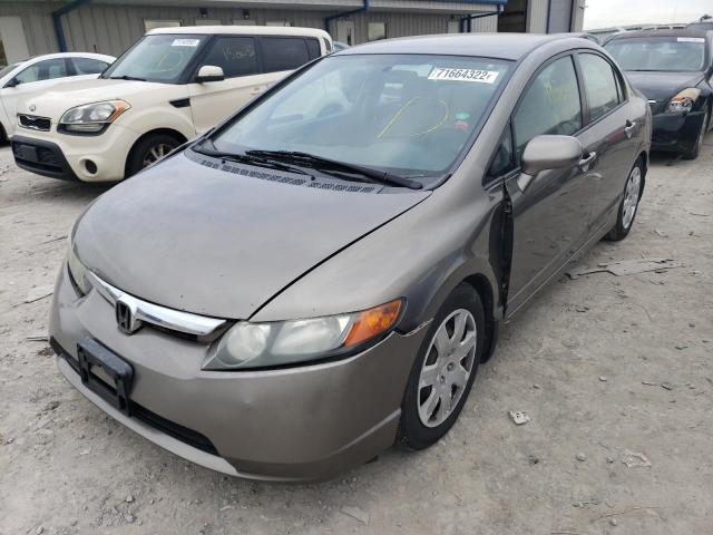 HONDA CIVIC LX 2008 with VIN 2HGFA16568H320299 - Photo from auction