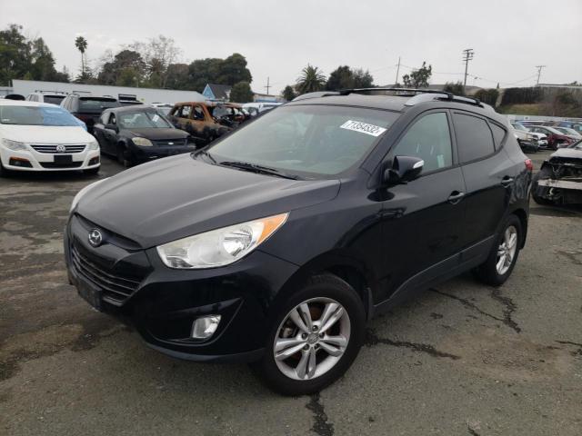 HYUNDAI TUCSON 2013 with VIN KM8JU3AC2DU657153 - Photo from auction