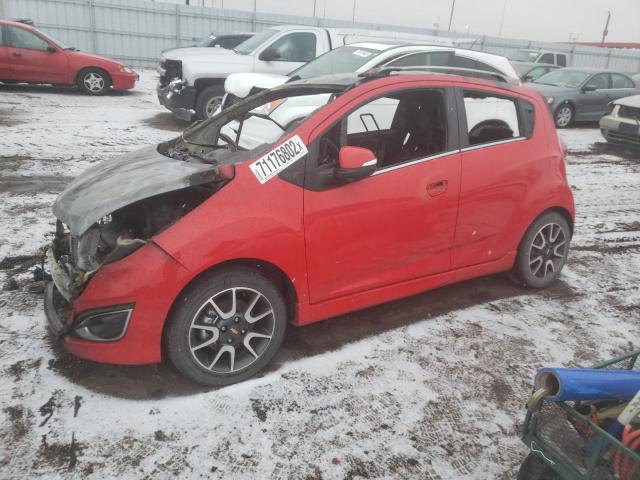 CHEVROLET SPARK 2LT 2014 with VIN KL8CF6S94EC564338 - Photo from auction