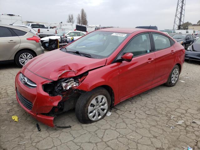 HYUNDAI ACCENT SE 2017 with VIN KMHCT4AE2HU188073 - Photo from auction